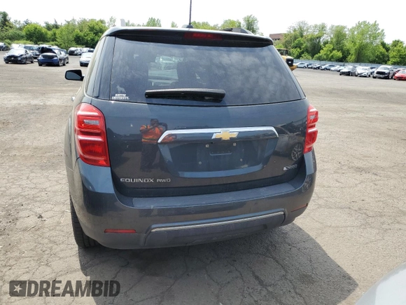 2017 Chevrolet Equinox Premier z VIN 2GNFLGEK5H6145209, wystawiony jako Copart lot #56056105 z przebiegiem Nie podano mil oraz Szkoda całkowita • Salvage title. Historia ofert i sprzedaży dostępna na DreamBid. Obrazek 6.
