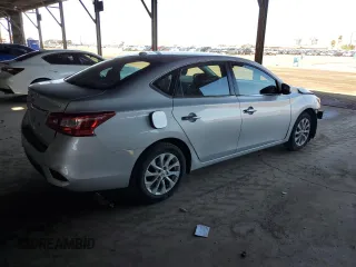 2019 Nissan Sentra S with VIN 3N1AB7APXKY278368, listed as a Copart auction lot 54526855 with 77,944 mi miles and Salvage Title. Bid and sale history available at carsss.com. Image 3.
