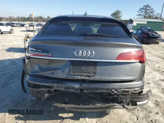2021 Audi Q5 Sportback Premium Plus with VIN WA15AAFY8M2126553, listed as a Copart auction lot 85826504 with 61,283 mi miles and Salvage title. Bid and sale history available at DreamBid. Image 6.