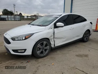 2018 Ford Focus SE with VIN 1FADP3FE5JL230334, listed as a Copart auction lot 50656965 with 91,272 mi miles and Salvage Title. Bid and sale history available at carsss.com. Image 1.