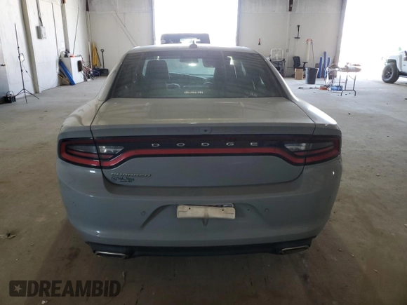 2021 Dodge Charger SXT with VIN 2C3CDXBG4MH608971, listed as a Copart auction lot 46055125 with 0 mi miles and Salvage Title. Bid and sale history available at carsss.com. Image 6.