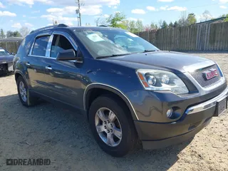 2012 GMC Acadia SL with VIN 1GKKRNEDXCJ392981, listed as a IAAI auction lot 42032865 with 111,833 mi miles. Bid and sale history available at carsss.com. Image 1.