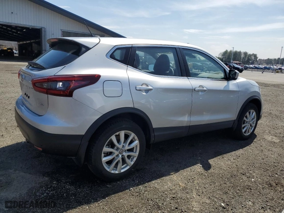 2021 Nissan Rogue Sport S with VIN JN1BJ1AWXMW447035, listed as a Copart auction lot 54267215 with 11,553 mi miles and Salvage Title. Bid and sale history available at carsss.com. Image 3.