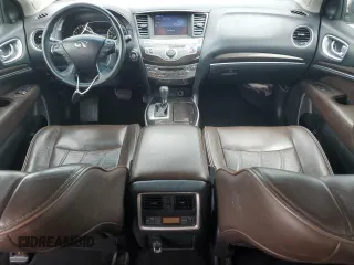 2015 Infiniti QX60 with VIN 5N1AL0MM0FC551444, listed as a Copart auction lot 53893195 with 138,366 mi miles and Salvage title. Bid and sale history available at DreamBid. Image 8.
