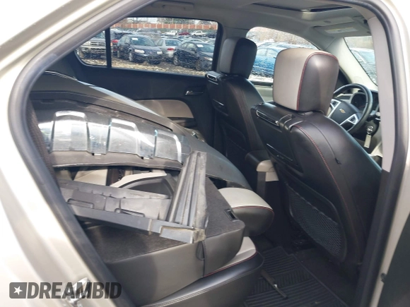 2013 Chevrolet Equinox LTZ with VIN 2GNALFEK6D6283520, listed as a IAAI auction lot 41781484 with 203,502 mi miles. Bid and sale history available at carsss.com. Image 8.
