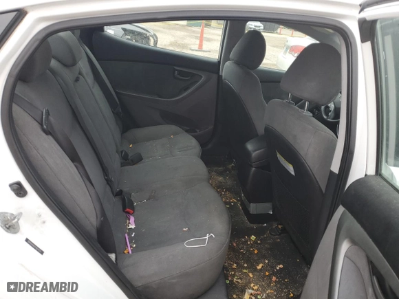 2015 Hyundai Elantra Limited with VIN 5NPDH4AE1FH624753, listed as a Copart auction lot 85233594 with 83,107 mi miles and Salvage Title. Bid and sale history available at carsss.com. Image 10.