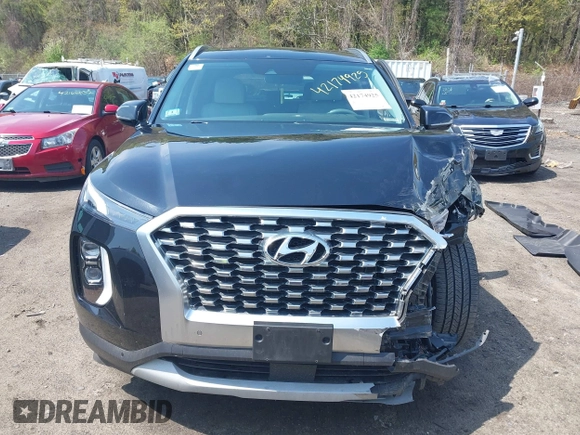 2020 Hyundai Palisade SEL with VIN KM8R4DHE0LU168653, listed as a IAAI auction lot 42174925 with 68,980 mi miles and . Bid and sale history available at DreamBid. Image 12.