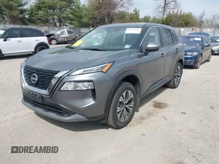 2023 Nissan Rogue SV with VIN JN8BT3BB4PW476716, listed as a IAAI auction lot 41853683 with 36,630 mi miles. Bid and sale history available at carsss.com. Image 18.