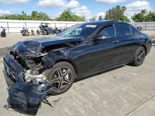 2022 Mercedes-Benz E 350 with VIN W1KZF8DB0NB077775, listed as a Copart auction lot 56567085 with 39,548 mi miles and Salvage title. Bid and sale history available at DreamBid. Image 1.