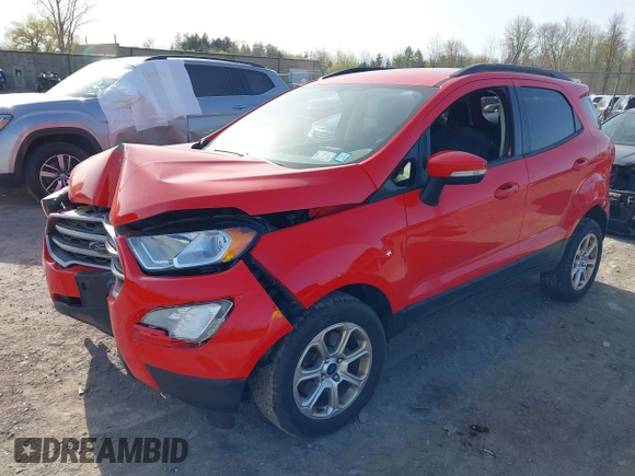 2019 Ford EcoSport SE with VIN MAJ6S3GL9KC294995, listed as a IAAI auction lot 42119134 with 104,940 mi miles and . Bid and sale history available at DreamBid. Image 17.