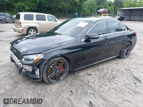 2018 Mercedes-Benz C 300 with VIN WDDWF4JB3JR323736, listed as a IAAI auction lot 42372363 with 133,149 mi miles and . Bid and sale history available at DreamBid. Image 2.