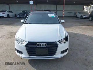2018 Audi A3 Sedan Premium with VIN WAUAUGFF7J1069760, listed as a IAAI auction lot 41687581 with 70,980 mi miles. Bid and sale history available at carsss.com. Image 12.
