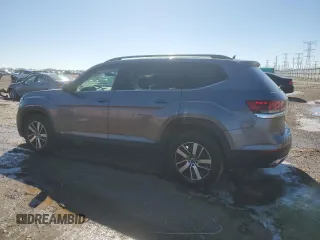 2022 Volkswagen Atlas SE with VIN 1V2LP2CAXNC515083, listed as a Copart auction lot 48060355 with 74,719 mi miles and Salvage title. Bid and sale history available at DreamBid. Image 2.