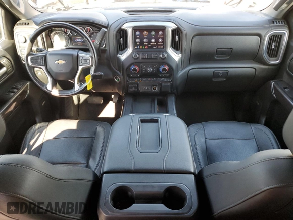 2019 Chevrolet Silverado 1500 with VIN 1GCUWEED8KZ368546, listed as a Copart auction lot 52995015 with 95,713 mi miles and Salvage Title. Bid and sale history available at DreamBid. Image 8.