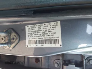 2007 Honda Accord LX с VIN 1HGCM56487A088049, выставлен на аукционе IAAI как лот 42103774 с пробегом 219 770 миль миль и . История ставок и продаж доступна на DreamBid. Изображение 9.