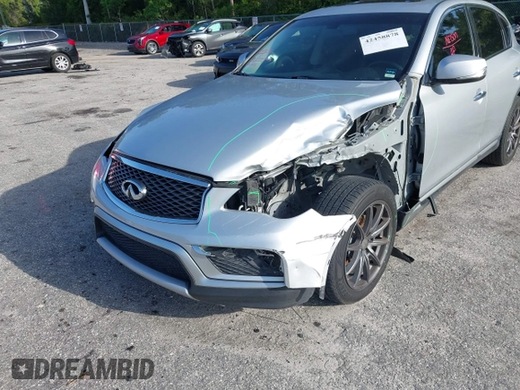 2017 Infiniti QX50 with VIN JN1BJ0RP3HM386619, listed as a IAAI auction lot 42458878 with 78,499 mi miles and . Bid and sale history available at DreamBid. Image 6.