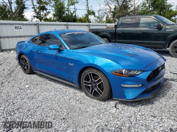 2021 Ford Mustang GT with VIN 1FA6P8CF3M5119924, listed as a Copart auction lot 65945895 with 29,410 mi miles and Clean title. Bid and sale history available at DreamBid. Image 4.