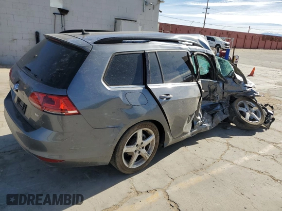 2015 Volkswagen Golf SportWagen TDI S with VIN 3VWCA7AU5FM507953, listed as a Copart auction lot 79109413 with 133,707 mi miles and Salvage Title. Bid and sale history available at carsss.com. Image 3.