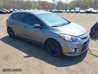 2015 Kia Forte 5-Door SX with VIN KNAFZ5A35F5266838, listed as a IAAI auction lot 42115081 with 80,983 mi miles. Bid and sale history available at carsss.com. Image 1.