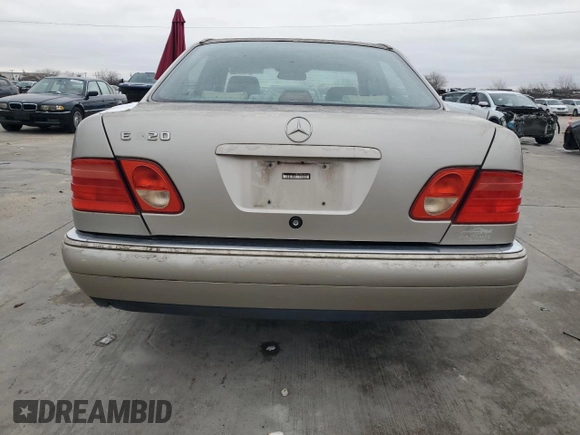 1998 Mercedes-Benz E-Class with VIN WDBJF65F0WA666795, listed as a Copart auction lot 44845875 with 241,968 mi miles and Clean Title. Bid and sale history available at carsss.com. Image 6.