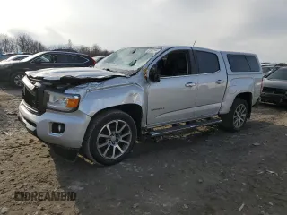 2018 GMC Canyon 4WD Denali with VIN 1GTG6EEN7J1236851, listed as a Copart auction lot 81907584 with 0 mi miles and Salvage Title. Bid and sale history available at carsss.com. Image 1.