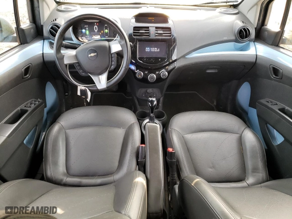 2015 Chevrolet Spark EV LT with VIN KL8CL6S08FC704595, listed as a Copart auction lot 85543864 with 37,330 mi miles and Salvage Title. Bid and sale history available at carsss.com. Image 8.