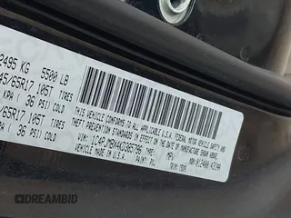 2019 Jeep Cherokee Trailhawk Elite with VIN 1C4PJMBX4KD385796, listed as a IAAI auction lot 41557577 with 55,700 mi miles. Bid and sale history available at carsss.com. Image 9.