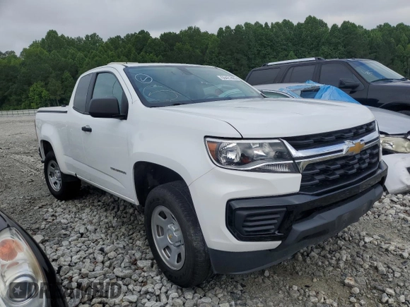 2022 Chevrolet Colorado 2WD Work Truck z VIN 1GCHSBEA8N1187547, wystawiony jako Copart lot #56421895 z przebiegiem 53 776 mil mil oraz Szkoda całkowita • Salvage title. Historia ofert i sprzedaży dostępna na DreamBid. Obrazek 4.