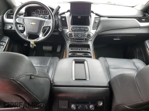 2015 Chevrolet Tahoe LTZ z VIN 1GNSKCKC2FR126674, wystawiony jako Copart lot #42029705 z przebiegiem 187 661 mil mil oraz Nie do naprawy • Non repairable. Historia ofert i sprzedaży dostępna na DreamBid. Obrazek 8.
