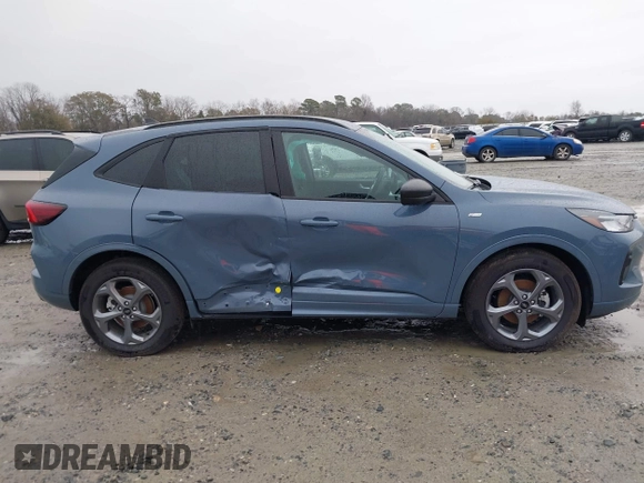 2024 Ford Escape ST-Line with VIN 1FMCU0MZ7RUA98522, listed as a IAAI auction lot 41268845 with 10,448 mi miles and . Bid and sale history available at DreamBid. Image 13.