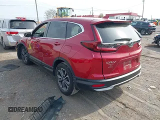 2022 Honda CR-V EX with VIN 7FARW1H58NE002751, listed as a IAAI auction lot 42008645 with 20,518 mi miles. Bid and sale history available at carsss.com. Image 3.