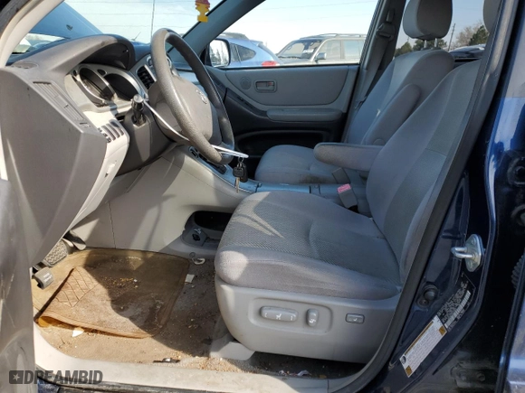 2006 Toyota Highlander with VIN JTEGP21A960120087, listed as a Copart auction lot 45334735 with 196,745 mi miles and Clean Title. Bid and sale history available at carsss.com. Image 7.
