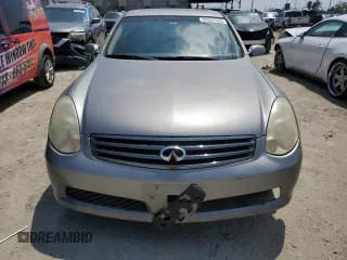 2006 Infiniti G35 with VIN JNKCV51E76M506169, listed as a Copart auction lot 55527525 with 197,516 mi miles and Clean Title. Bid and sale history available at carsss.com. Image 5.