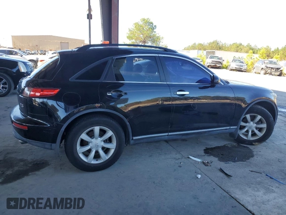 2005 Infiniti FX с VIN JNRAS08U65X102360, выставлен на аукционе Copart как лот 79888454 с пробегом 249 693 миль миль и Списание • Salvage title. История ставок и продаж доступна на DreamBid. Изображение 3.