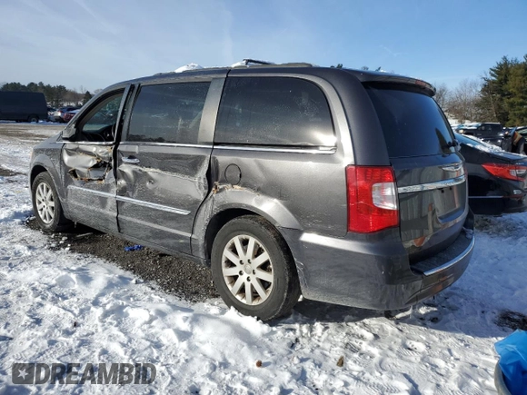 2015 Chrysler Town & Country Touring with VIN 2C4RC1BG8FR578280, listed as a Copart auction lot 87238024 with 104,366 mi miles and Salvage Title. Bid and sale history available at carsss.com. Image 2.