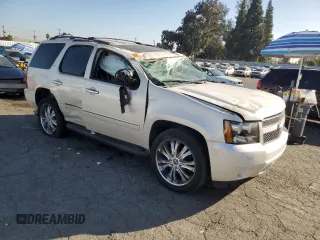 2013 Chevrolet Tahoe LTZ with VIN 1GNSCCE00DR163511, listed as a Copart auction lot 85811144 with Not provided miles and Salvage title. Bid and sale history available at DreamBid. Image 4.