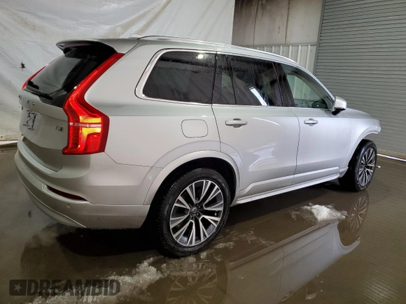 2022 Volvo XC90 Momentum with VIN YV4102PK8N1840596, listed as a Copart auction lot 42322315 with 78,026 mi miles and Clean Title. Bid and sale history available at carsss.com. Image 3.