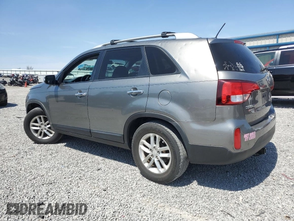 2014 Kia Sorento LX with VIN 5XYKT4A78EG490630, listed as a Copart auction lot 52450005 with 154,116 mi miles and Salvage Title. Bid and sale history available at carsss.com. Image 2.