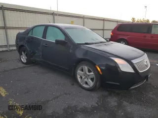 2011 Mercury Milan with VIN 3MEHM0HAXBR600885, listed as a Copart auction lot 86969834 with 0 mi miles and Salvage Title. Bid and sale history available at carsss.com. Image 4.