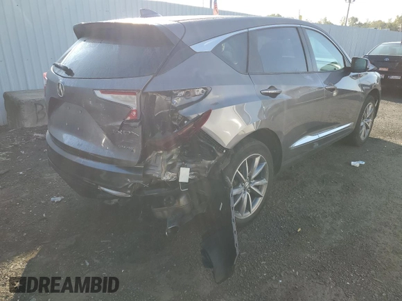 2020 Acura RDX w/Technology Pkg with VIN 5J8TC2H59LL019473, listed as a Copart auction lot 70126503 with 40,181 mi miles. Bid and sale history available at carsss.com. Image 3.