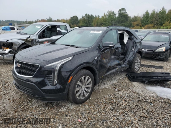 2023 Cadillac XT4 FWD Sport with VIN 1GYFZER48PF155576, listed as a Copart auction lot 77071994 with 47,539 mi miles and Salvage title. Bid and sale history available at DreamBid. Image 1.