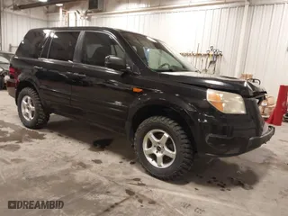2007 Honda Pilot LX with VIN 5FNYF18117B009290, listed as a IAAI auction lot 41205310 with 150,081 mi miles. Bid and sale history available at carsss.com. Image 1.