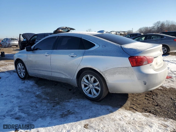 2020 Chevrolet Impala LT with VIN 1G11Z5S35LU102107, listed as a Copart auction lot 46003805 with 126,539 mi miles and Salvage Title. Bid and sale history available at carsss.com. Image 2.