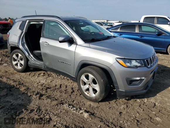2019 Jeep Compass Latitude z VIN 3C4NJCBB2KT855811, wystawiony jako Copart lot #56063745 z przebiegiem 59 592 mil mil oraz Szkoda całkowita • Salvage title. Historia ofert i sprzedaży dostępna na DreamBid. Obrazek 4.