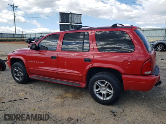 2001 Dodge Durango with VIN 1B4HS28Z71F635773, listed as a Copart auction lot 53353665 with 176,290 mi miles and Salvage Title. Bid and sale history available at carsss.com. Image 2.