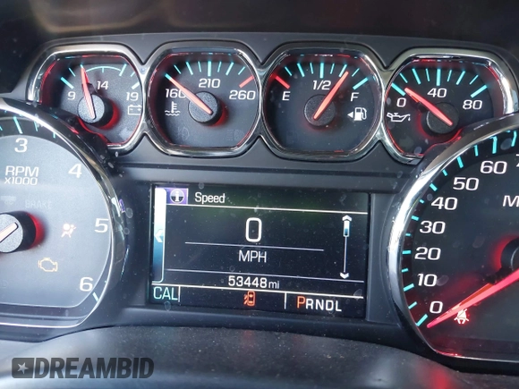 2017 Chevrolet Silverado 1500 LT with VIN 3GCPCREC2HG489005, listed as a IAAI auction lot 41756142 with 53,448 mi miles. Bid and sale history available at carsss.com. Image 15.