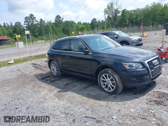 2012 Audi Q5 Premium Plus with VIN WA1LFAFP6CA051999, listed as a IAAI auction lot 42452290 with Not provided miles and . Bid and sale history available at DreamBid. Image 1.