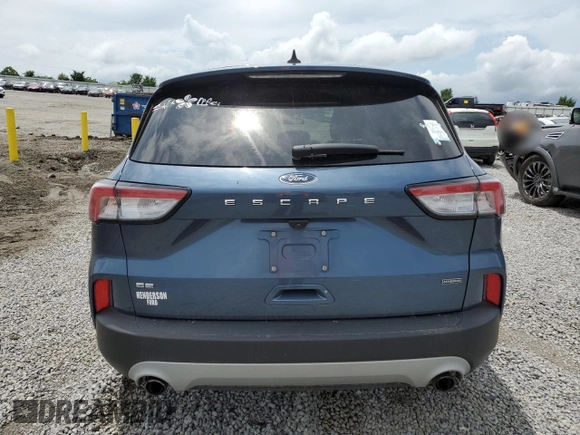 2020 Ford Escape SE Sport Hybrid with VIN 1FMCU0BZ9LUC48169, listed as a Copart auction lot 61359635 with 89,879 mi miles and Salvage title. Bid and sale history available at DreamBid. Image 6.