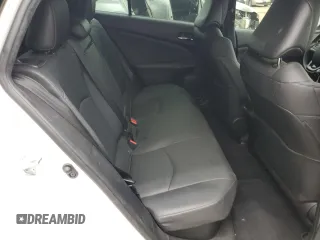 2021 Toyota Prius L Eco with VIN JTDKAMFU4M3129824, listed as a Copart auction lot 57788635 with 38,556 mi miles and Salvage title. Bid and sale history available at DreamBid. Image 10.