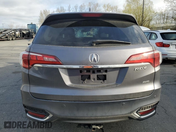 2017 Acura RDX w/Advance Pkg with VIN 5J8TB4H77HL028986, listed as a Copart auction lot 51853065 with 62,968 mi miles and Salvage Title. Bid and sale history available at carsss.com. Image 6.